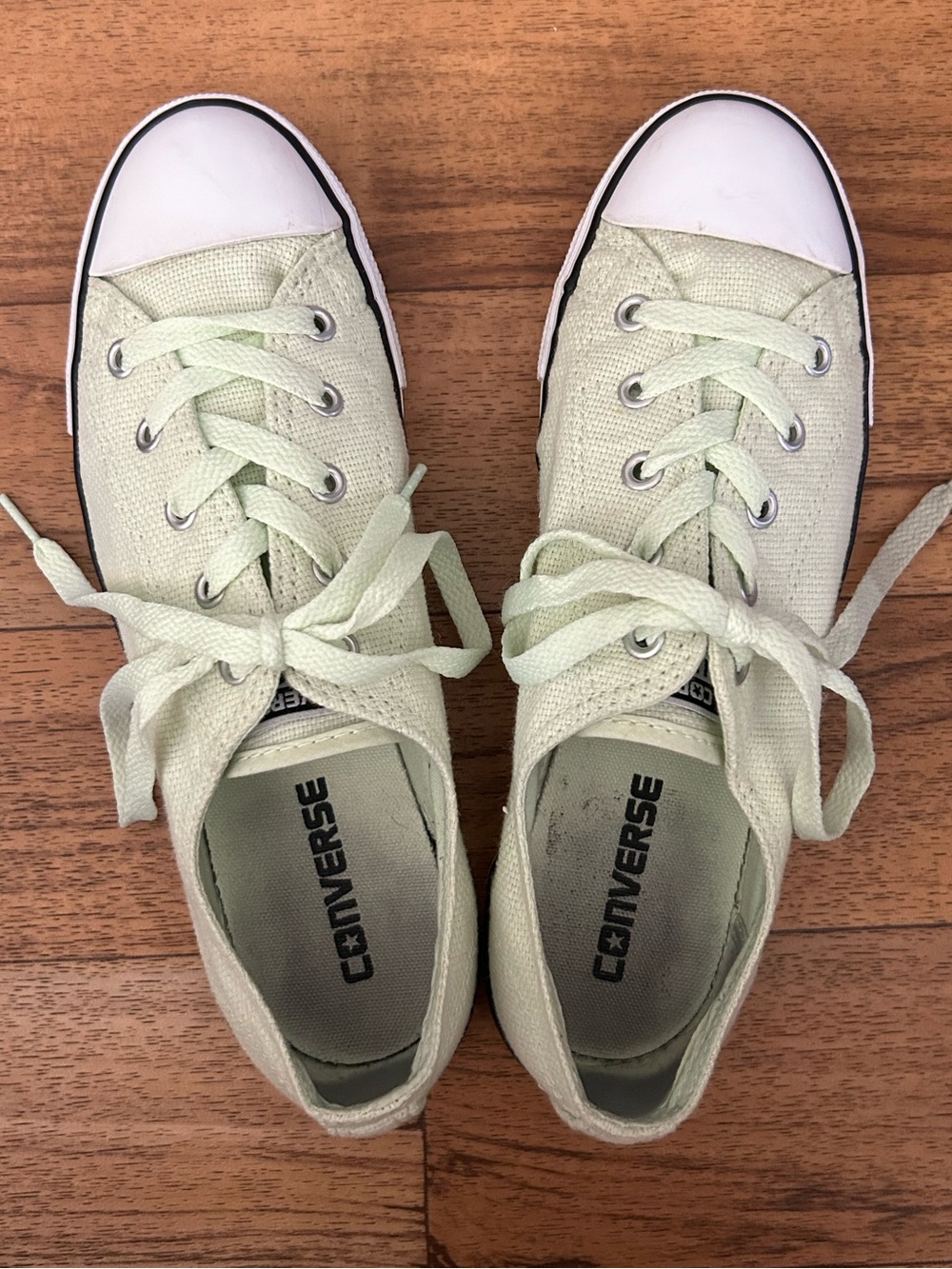 Converse Chuck Taylor All Star Dainty Ox Mint Green Women’s 8.5 - Picture 6 of 12